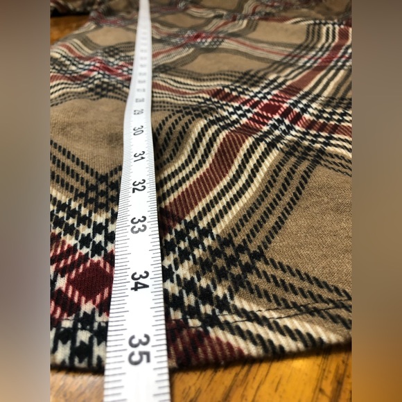 Plaid Light-Weight Sweater Dress Medium - Picture 5 of 5